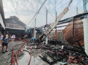 Lebih 20 rumah, kedai, tokong musnah terbakar