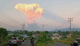 Lewotobi Laki-Laki எரிமலை மீண்டும் வெடித்துச் சிதறியுள்ளது
