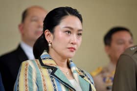 Thai PM, former Cambodian leader visit disputed border as tensions simmer