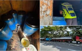 Cubaan tiga lelaki seleweng minyak sawit mentah hampir RM1 juta gagal