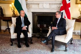 UK backs Palestine statehood but says top priority is truce