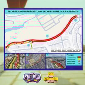 让路无车日与马拉松   万挠Emerald Hub周遭路段27日封路