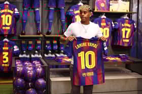Lamine Yamal inherits Barcelona's iconic number 10 jersey