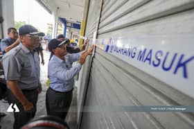 MBSA gempur pusat komersial Seksyen 15, enam premis diarah tutup, warga asing ditahan