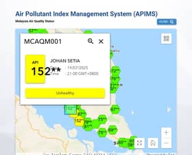 Banting, Johan Setia, Port Dickson catat IPU tidak sihat setakat 9 malam