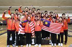 Malaysia juara Kejohanan Boling Remaja Asia 2025