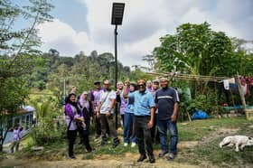 Solar initiative brings electricity to Kg Orang Asli Bukit Lagong