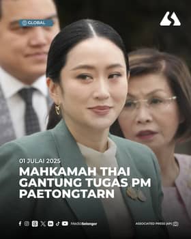 Perdana Menteri Thailand digantung tugas