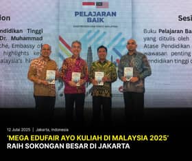 Malaysia anjur pameran pendidikan tinggi terbesar di Indonesia