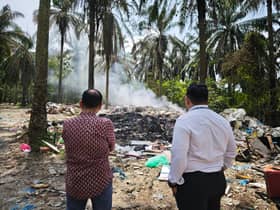 EXCO: Tiada kompromi tangani sampah haram di Sungai Tangkas