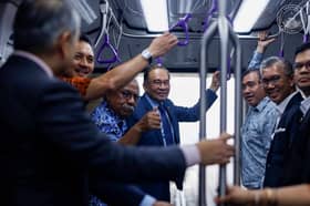 Anwar hails revamped KLIA Aerotrain