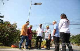 3原住民村装19盏太阳能街灯  雪州保障村民出入安全