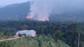 Hutan terbakar di Kuala Kubu Bharu, 56 ekar terjejas setakat ini