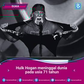 Legenda gusti Hulk Hogan meninggal dunia disebabkan serangan jantung