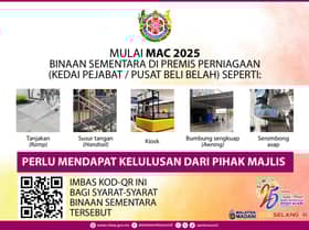 莎阿南市厅：店面装修别大意　5类临时建筑须事先申请