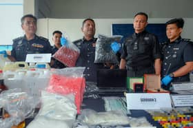 Police dismantle illegal vape drug lab, seize narcotics worth nearly RM22 mln