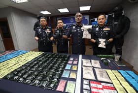 Johor police bust drug syndicate, seize nearly RM3 mln worth of narcotics