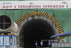 东铁双文丹隧道提前完工 整体施工进度达83.38%