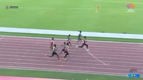 Muhammad Azeem raih emas 100m Terbuka India