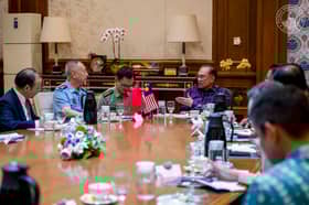 安华晤徐学强  深化马中双边国防合作