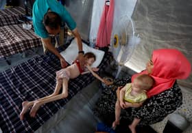 Famine plays out in Palestine as kids denied food supplements
