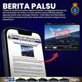 TLDM nafi video tular berlaku insiden ketegangan dengan tentera Filipina