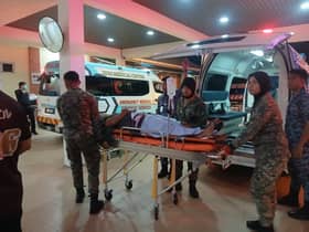 Saksi dengar letupan dua kali, bunyi kuat seakan peluru berpandu