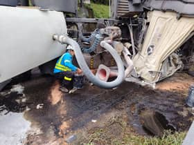 LUAS kawal insiden tumpahan minyak, elak cemar Sungai Gombak