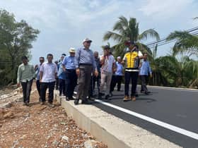 Exco: Jalan Bagan Pasir reopens, Indonesian technology used to address collapse