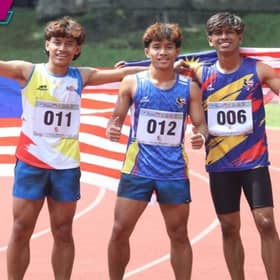 Sukan SEA Pekak 2025: Podium 100m berkibar Jalur Gemilang di Jakarta