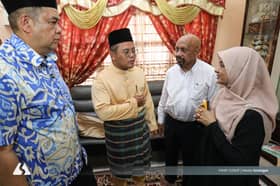 MB visits family of late Syamsul Haris, calls for thorough investigation