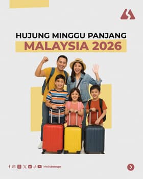 Tahun depan meriah dengan lebih banyak cuti panjang!