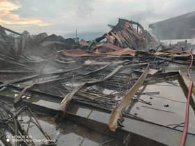 Stor simpan wayar untuk kilang Perodua terbakar