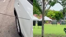 Polis siasat kes anak panah tertusuk kereta 