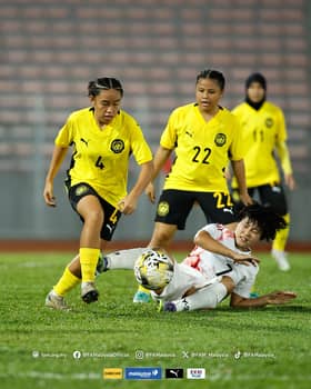 Kelayakan Piala Asia Wanita B-20: Jepun belasah Malaysia 16-0