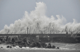 தைவானில் 'பொடுல்' சூறாவளி