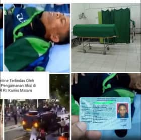 Penunggang ojek maut digilis kenderaan polis, istana Jakarta mohon maaf