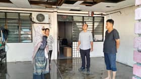 Ribut landa Meru: 10 rumah rosak, bantuan hingga RM500 disalurkan