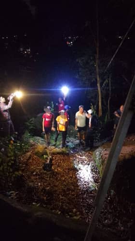 Empat sekeluarga sesat lebih tiga jam ketika mendaki diselamatkan