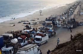 Israel presses ahead with Gaza City assault, displaced Palestinians panic