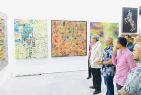 Sultan Selangor berkenan melawat Pameran Seni CIMB Artober Art & Soul 