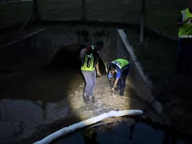 Lori bawa minyak kemalangan, LUAS bertindak segera elak pencemaran sungai
