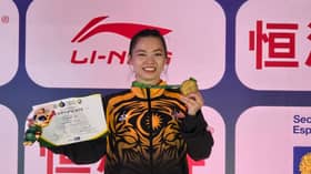 【世界武术锦标赛】“金”喜连连.大马第4面金牌到手！ 李佳蓉凭高难度刀术勇夺第一