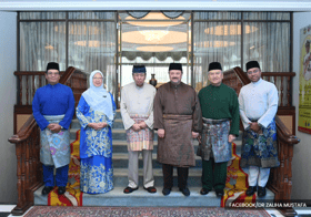 Sultan Sharafuddin grants audience to Dr Zaliha, Amir Hamzah