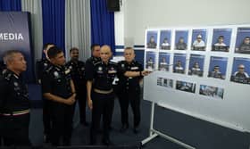 突击网络赌博集团大本营  双溪毛糯排屋捕34人