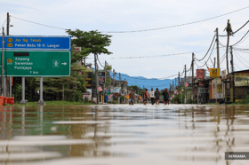ஆற்றில் நீர்மட்டம் அதிகரிப்பால் வெள்ள அபாயம் -  தயார் நிலையில் டுசுன் துவா தொகுதி