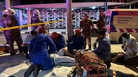 Lima cedera kemalangan empat kereta, dua bas persiaran