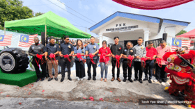 沙登新村治安巡逻队会所开幕 州议员冀守护社区安全