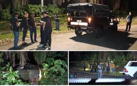 男子形迹可疑拒查袭警持枪逃跑 警方：车內藏女尸！ 