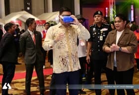 Raja Muda Selangor kunjungi Ekspo Ekonomi Kreatif Selangor 2025